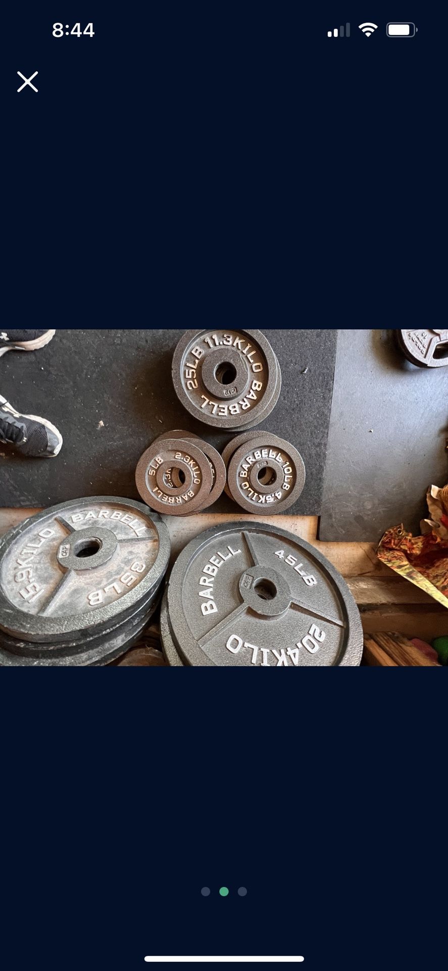 Weights And Gym Equipment 