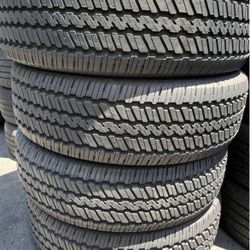 245/70r17 General Tires Cón 80% De Vida Las 4 