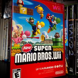 Super Mario Bros Wii Nintendo 2009 