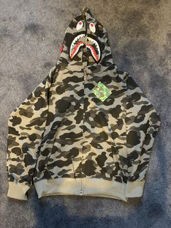 Dark Gray Bape Zip Up
