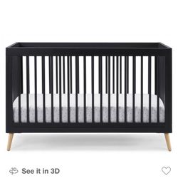 Baby Crib + Waterproof mattress 