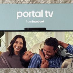 Facebook Portal tv - Smart Calling & Alexa - Model LW94NS