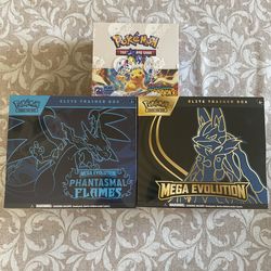 Pokémon Packs ETB Booster Box See Description