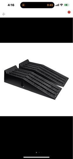 Portable car ramps (black)