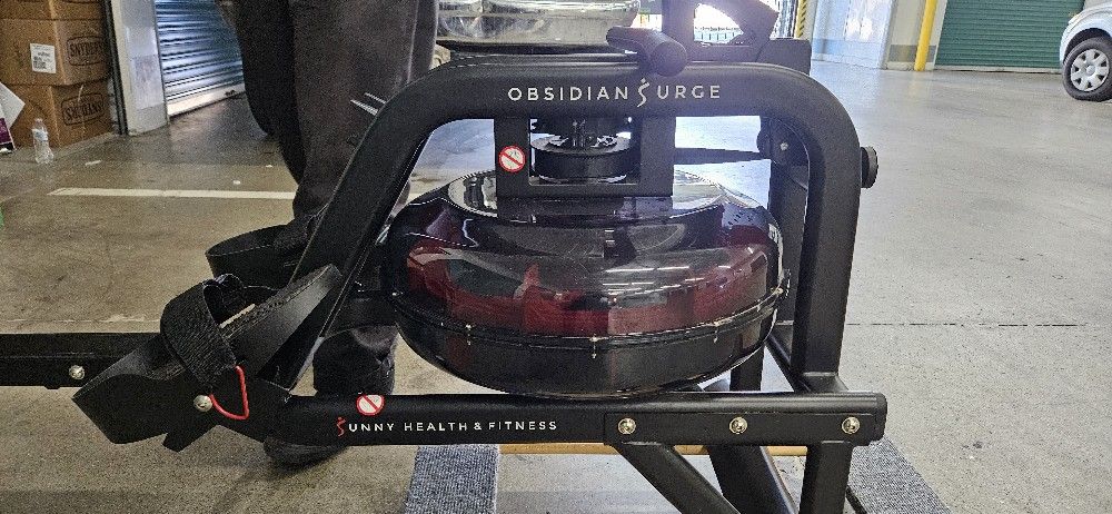 Obsidian Surge Water Rowing Machine Rower