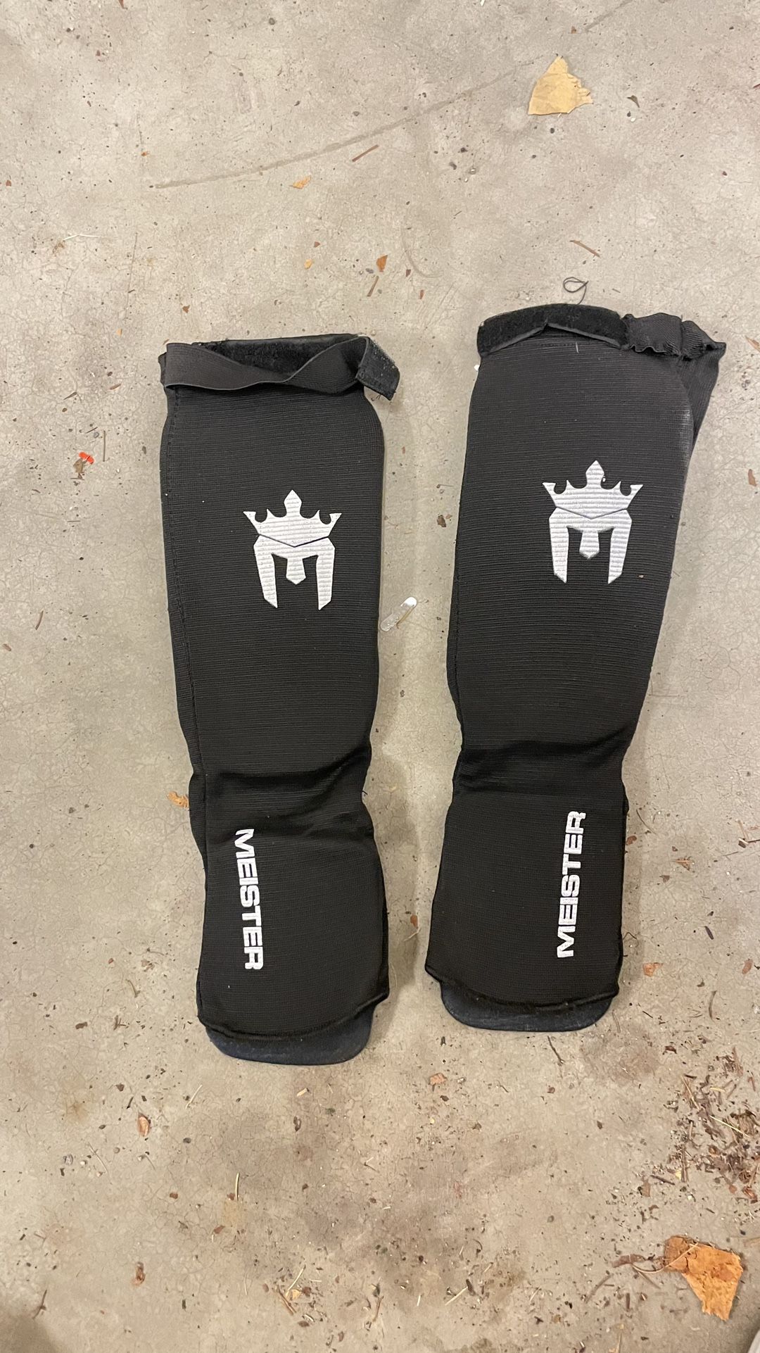 Meister MMA Elastic Cloth Shin & Instep Padded Guards