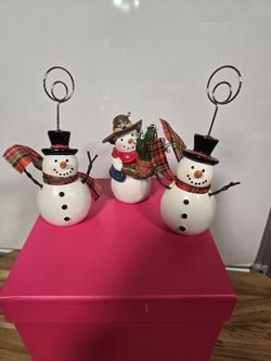 Snow Men Lot