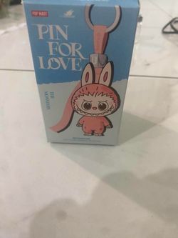 PopMart Labubu The Monsters Pin for Love Series Plush Confirmed Letter T
