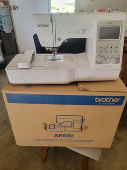 Brother SE600 Combination Computerized Sewing and Embroidery Machine