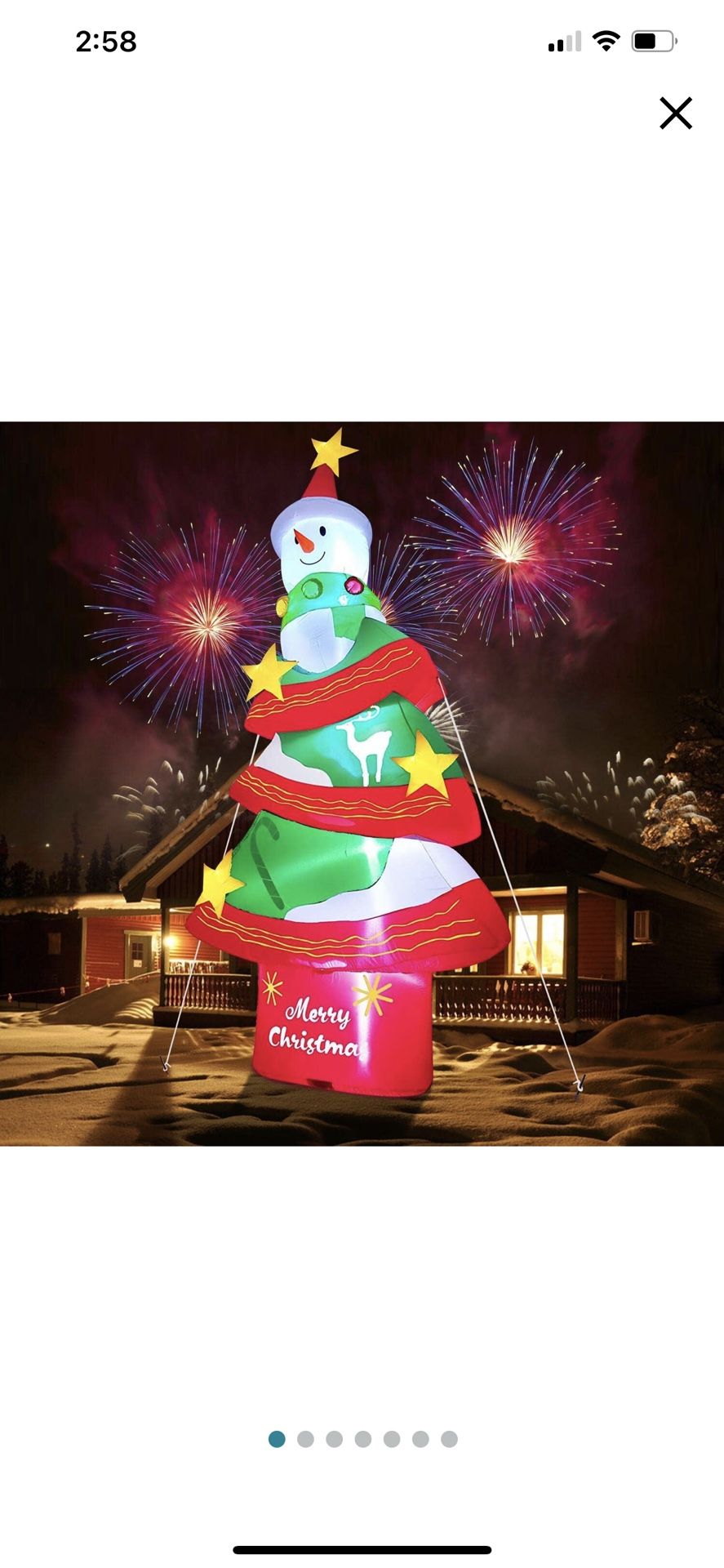 Christmas Tree Decorations with RGB Led Lights - 12 Ft Christmas Inflatables/Decoracion De Navidad, Blow up Yard Christmas Decor, Outdoor Christmas De