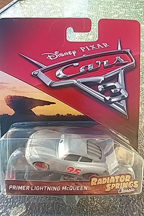 Disney pixar cars 3 primer lightning McQueen moc radiator springs
