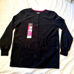 Scrubstar Ethical Fabric Active Warm up Scrub Jacket - Women’s size small