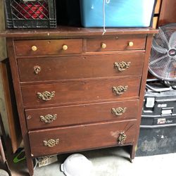 Old Wood Dresser