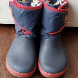 Crocs toddler rain/snow boots