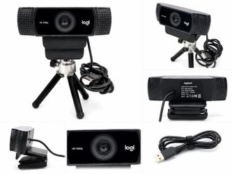 Logitech HD Pro Webcam C(contact info removed)p USB Webcam with Mini Tripod Tested