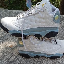 kids Jordan Air Jordan 13 Retro 'Blue Grey Size  3Y