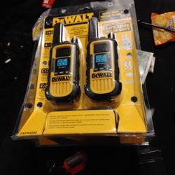 DeWalt 2 Way Walkie Talkies