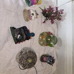 Aquarium Decor With Two Air Diffusers 