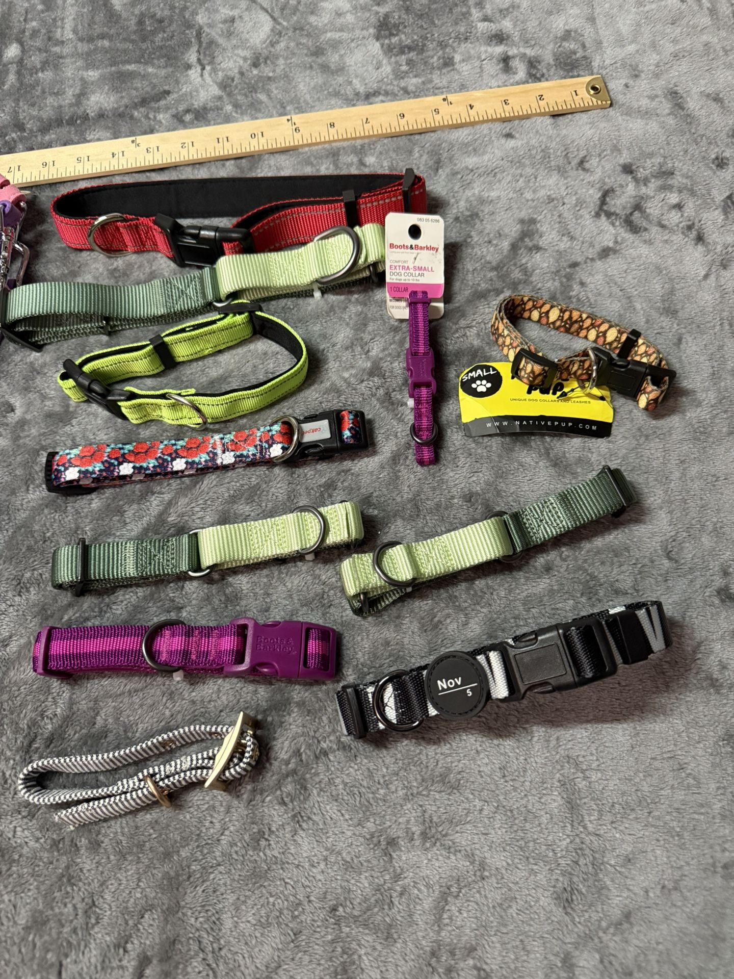 Bundle Of Collars For Dogs New!
