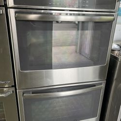 Ge 30”Wide Double Electric Wall Oven Stainless Steel 
