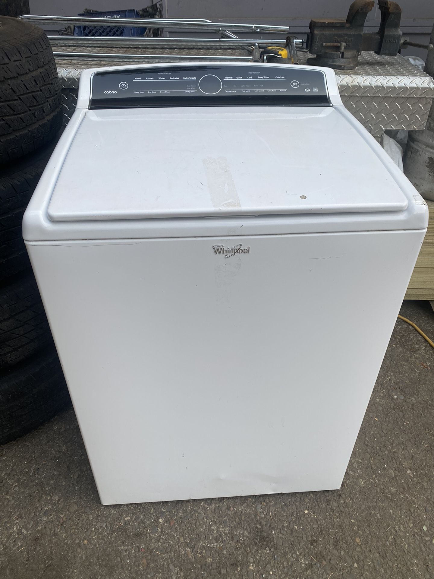 Whirlpool Cabrio WTW7000DW Washer