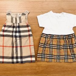 Burberry 3T-4T  (Both For $120)