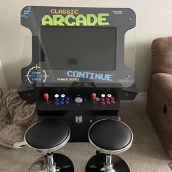 3 Sided Tilt Cocktail Arcade Machine