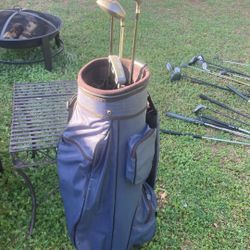 Men’s Golf Clubs - Irons, Woods, Putter, Bag 
