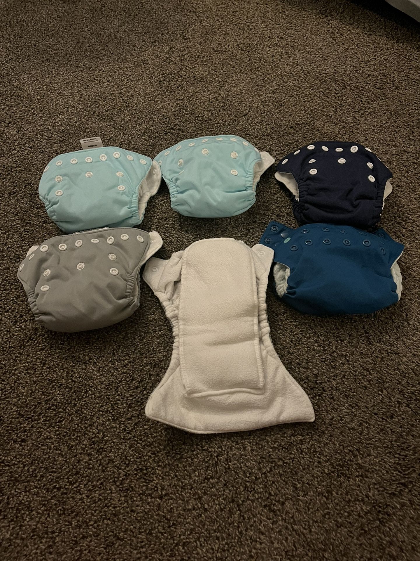 Newborn Size All In One Cloth Diapers
