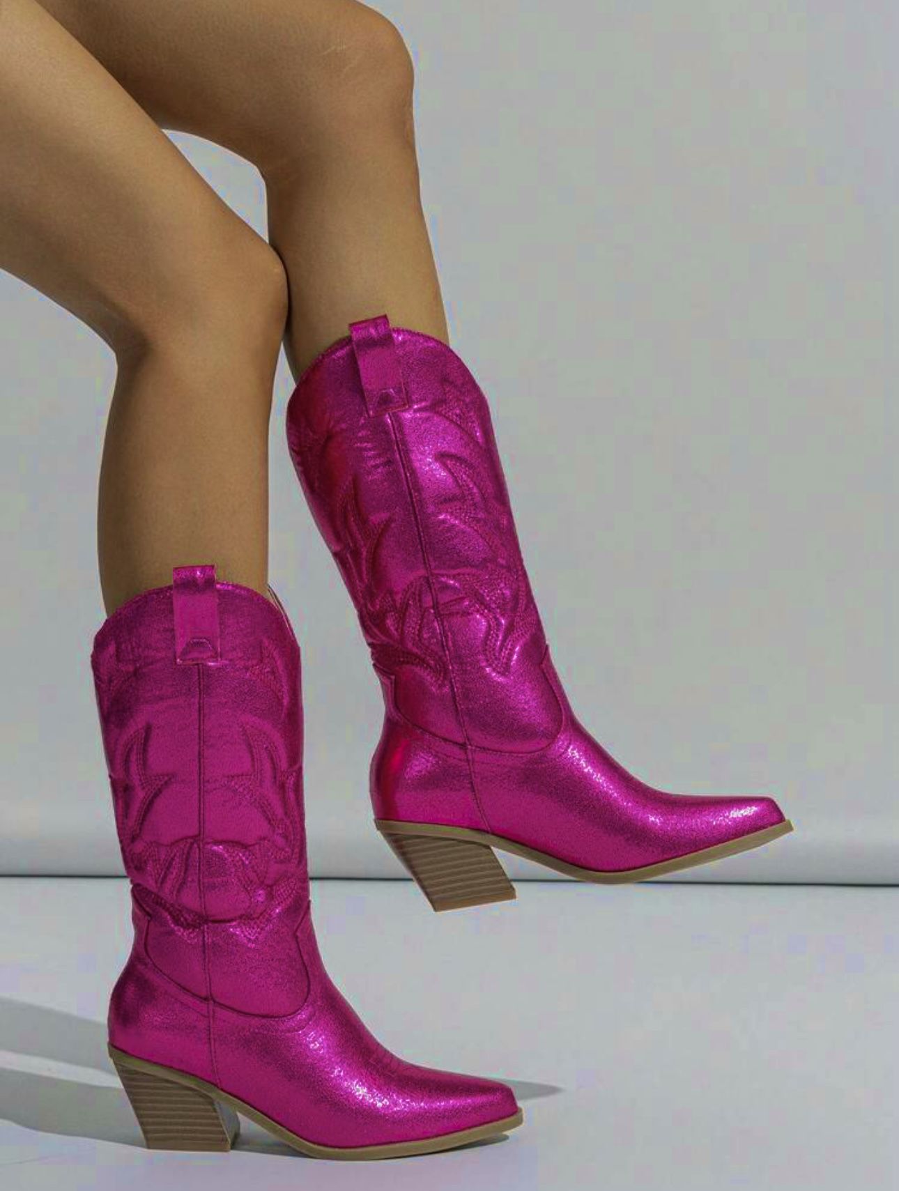 Pink Cowgirl Boots 