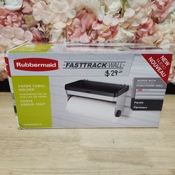 Rubbermaid
FastTrack Garage Wall Storage Slat Panel System Paper Towel Holder