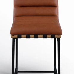 Beautiful Faux Leather Counter Height Bar Stool Brand New!