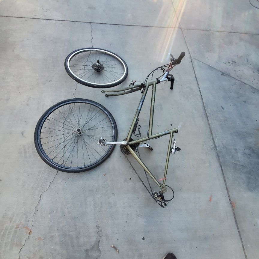 1992 Trek Multitrack 720 Hybrid Bike 17" Medium Chromoly Steel