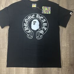Bape Shirt Chrome hearts