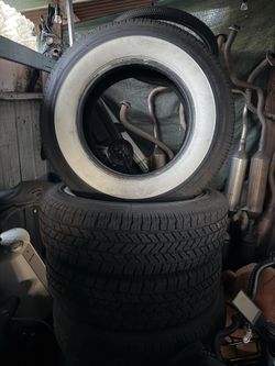 White Wall Tire Set (All 4)