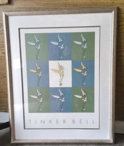 Disney store exclusive multi tinkerbell giclee poster