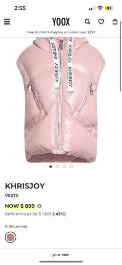 Khrisjoy Woman’s Pink Gilet 