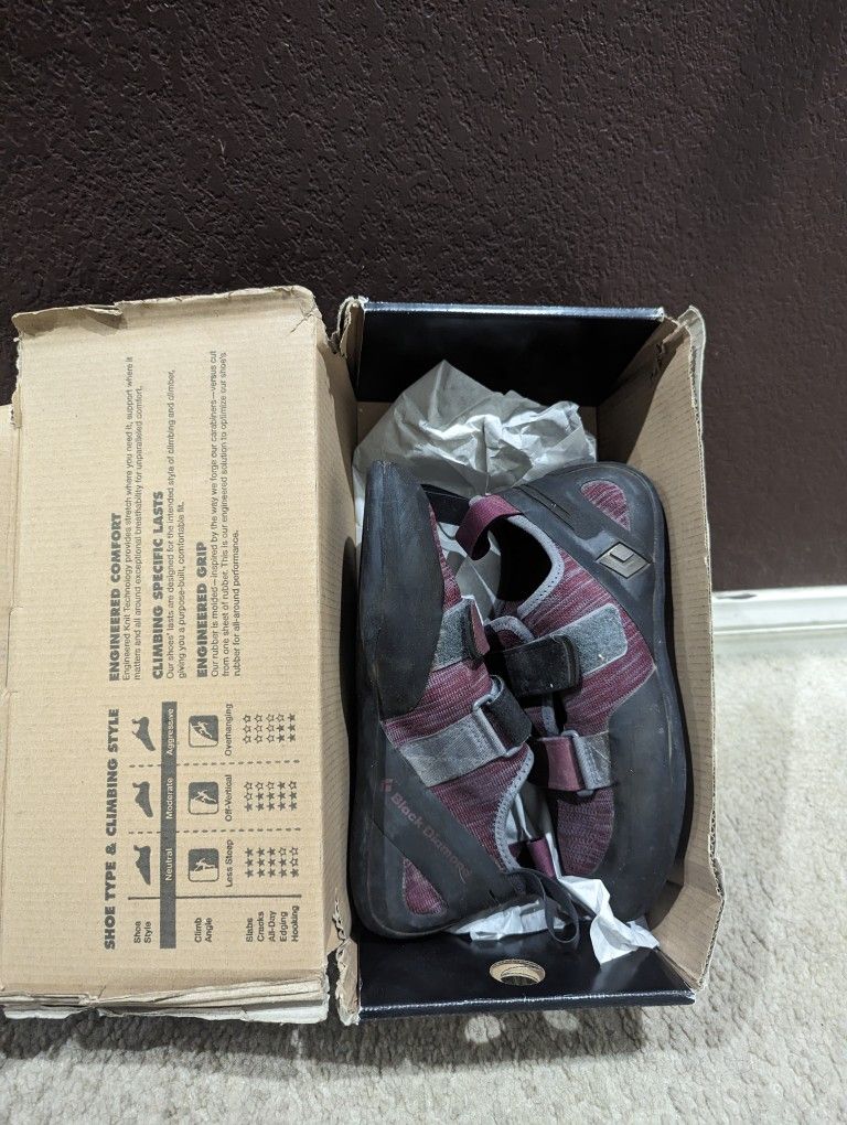 Labeled Indoor Climbing Shoes For Beginners Athletic Bouldering