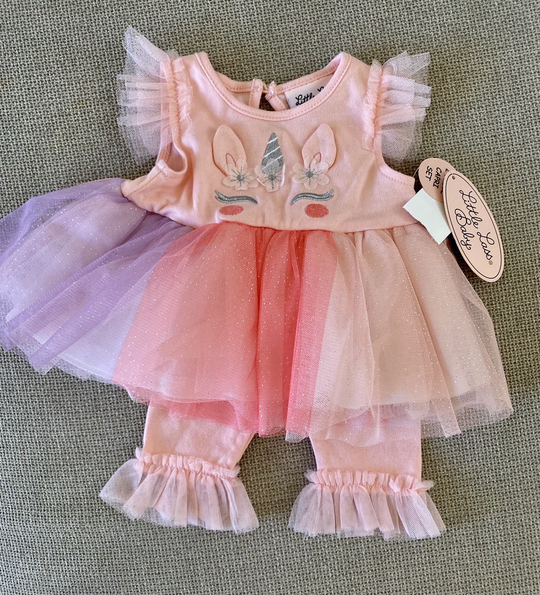 Baby Girl Outfit 3/6Months