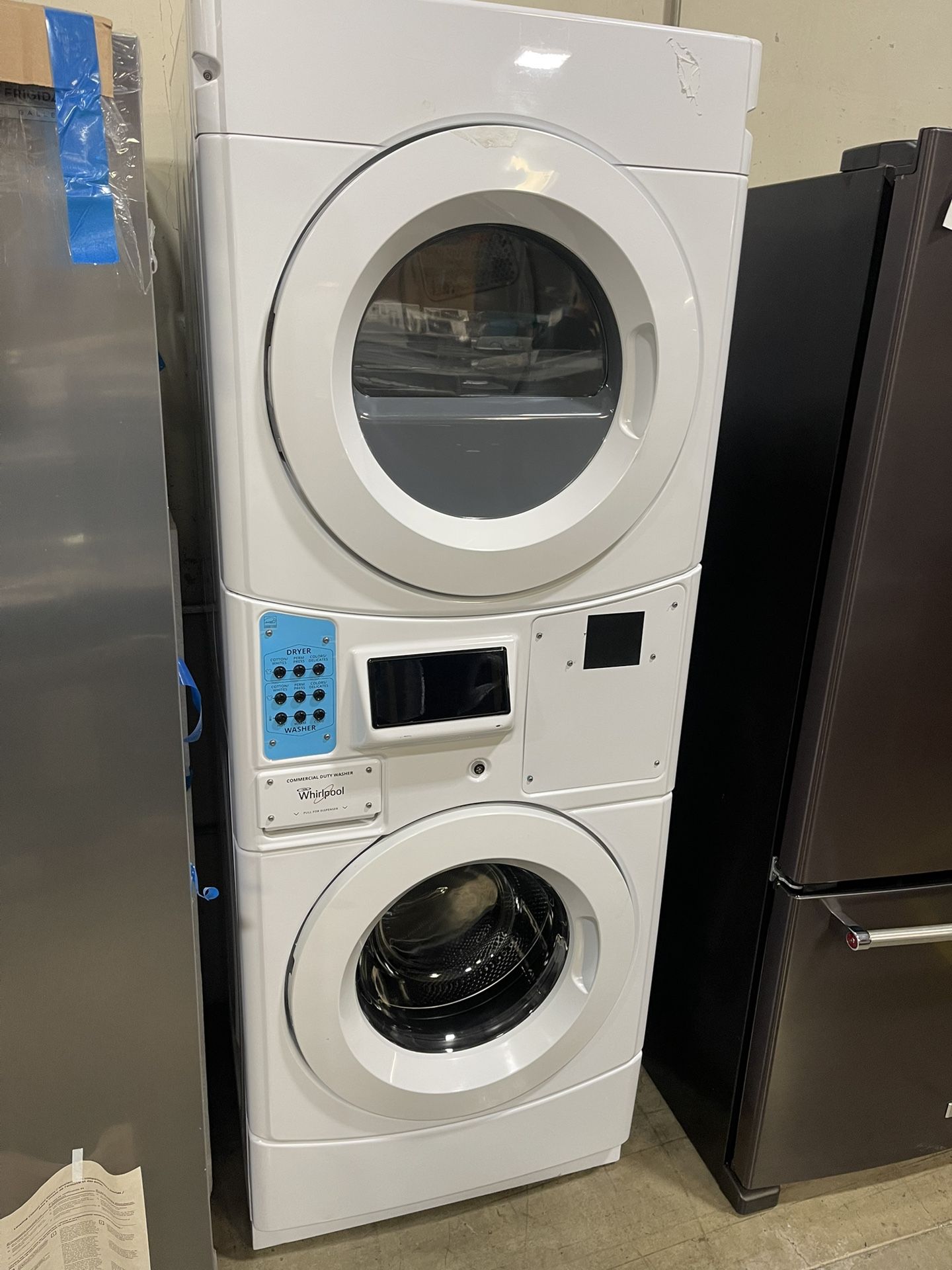 WHIRLPOOL COMERCIAL LAUNDRY CENTER ELECTRIC DRYER