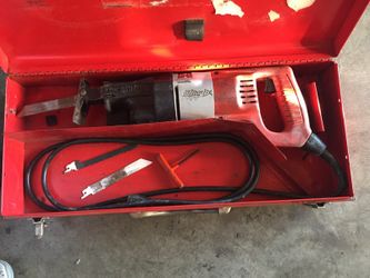 Heavy duty Milwaukee electric sawzall