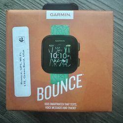 Brand new unopened Garmin BOUNCE kids smartwatch GPS ,WIFI ,LTE