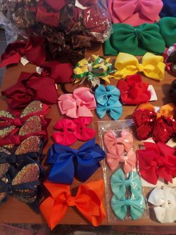 Bulk Girls Hair Bows