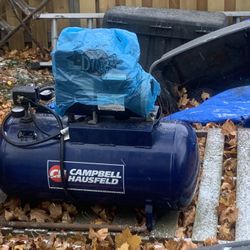 Air Tank And Air Compressor