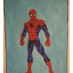 Canvas Painting Spiderman 