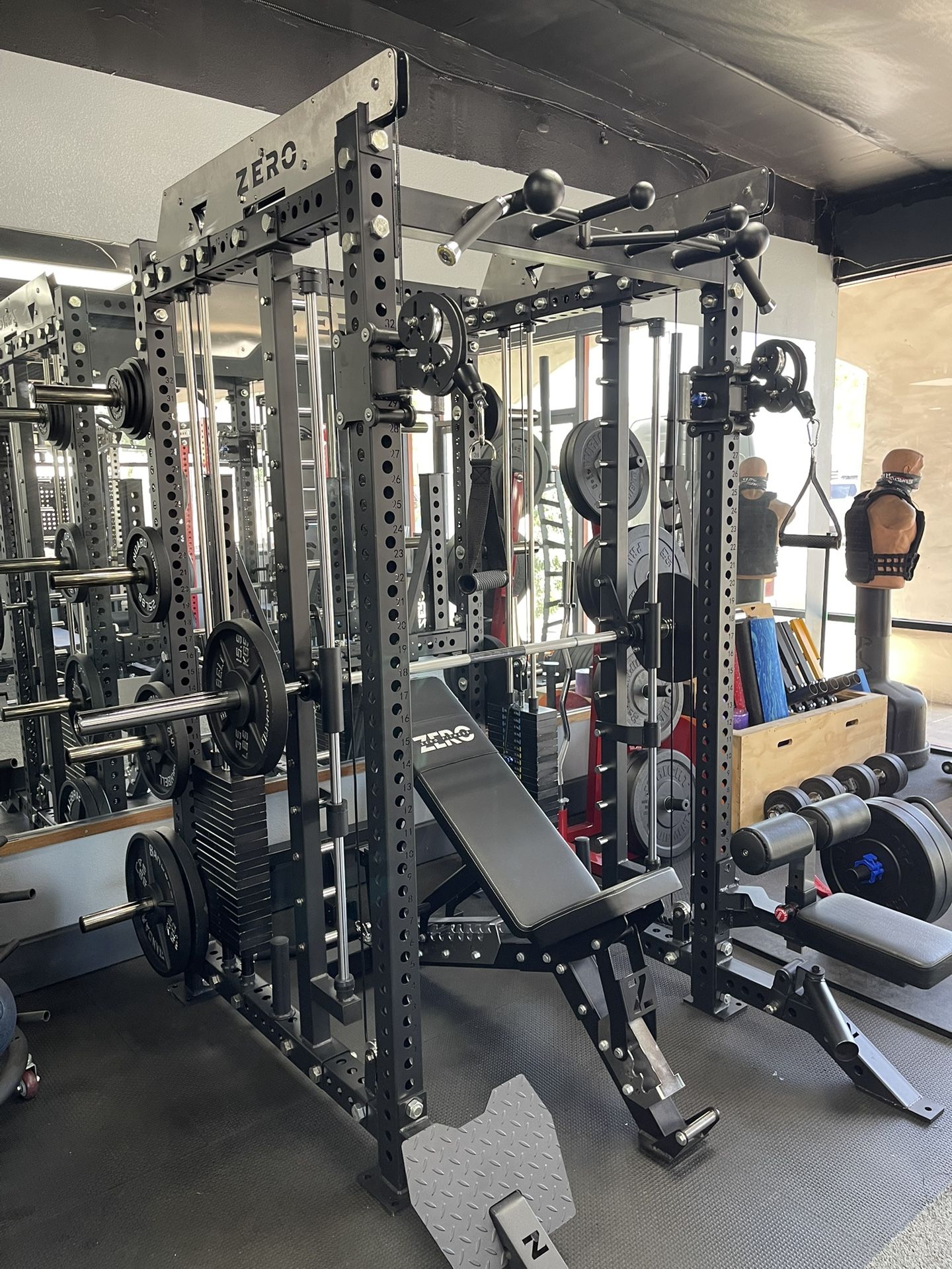 SMITH MACHINE🔹SQUAT RACK🔹WORKOUT GYM EQUIPMENT