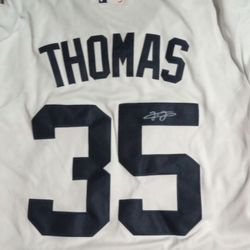 Chicago White Sox Frank Thomas jersey signed