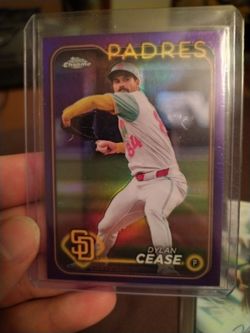 Dylan Cease Padres Topps chrome /250
