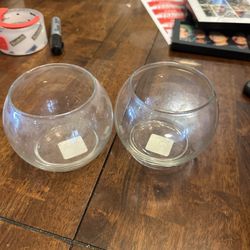 Round Glass Bowls 