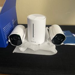 ANNKE 4mp Security Camera Set. NEW. 